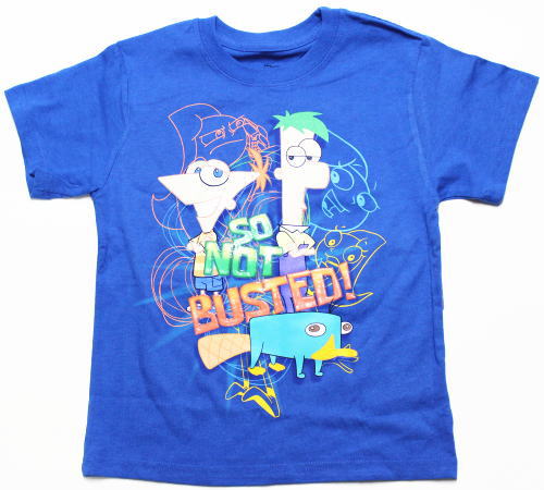 フィニアスとファーブ So Not Busted Tシャツ