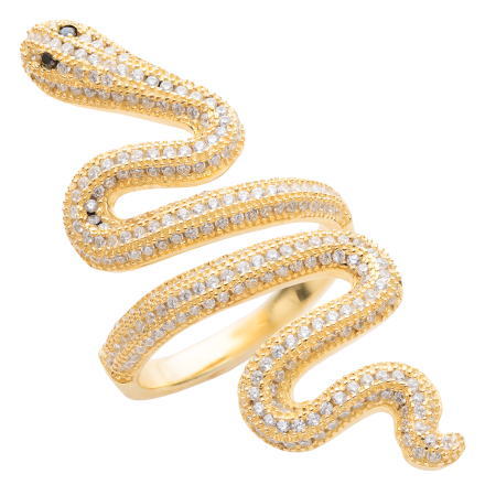 テイラー・スウィフト Gold Snake Ring