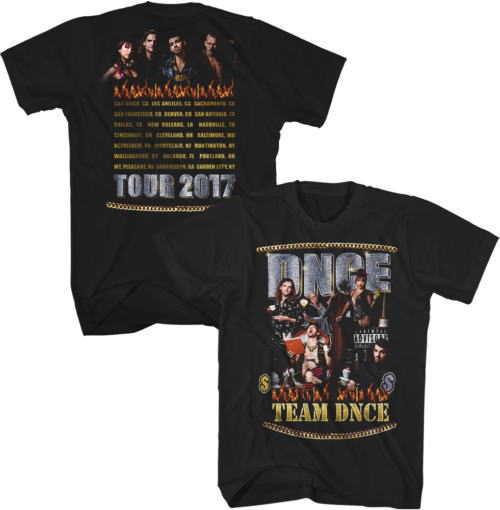 DNCE Photo Itinerary Tシャツ