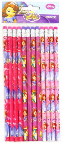 ちいさなプリンセス ソフィア 鉛筆12本セット