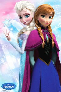 アナと雪の女王 ポスター/アナ＆エルサ