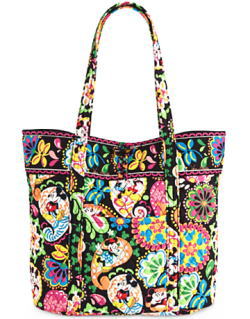 Midnight with Mickey Vera Bag Vera Bradley