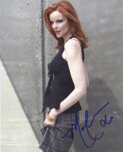 マーシア・クロス 直筆サインフォト