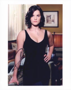 ジェイミー・ アレクサンダー 直筆サイン#01