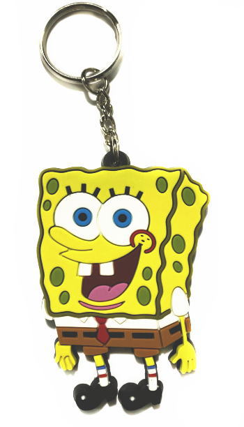 スポンジ・ボブ ラバー・キーホルダー